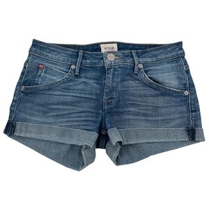 Hudson Hampton Cuffed Hem Jean Shorts Size 25 Women’s